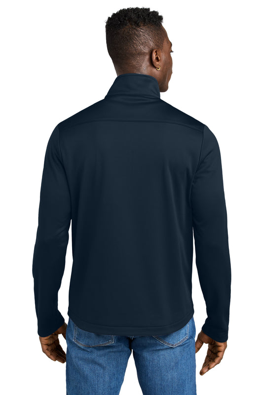 Eddie Bauer Smooth Mid Layer Fleece 1/2-Zip EB2360 River Blue Navy