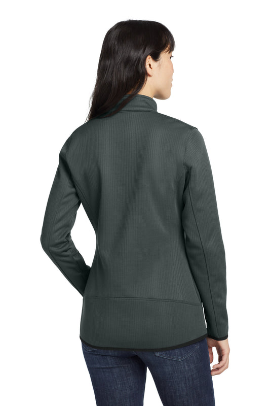 Eddie Bauer Women's Dash Full-Zip Fleece Jacket EB243 Grey Steel