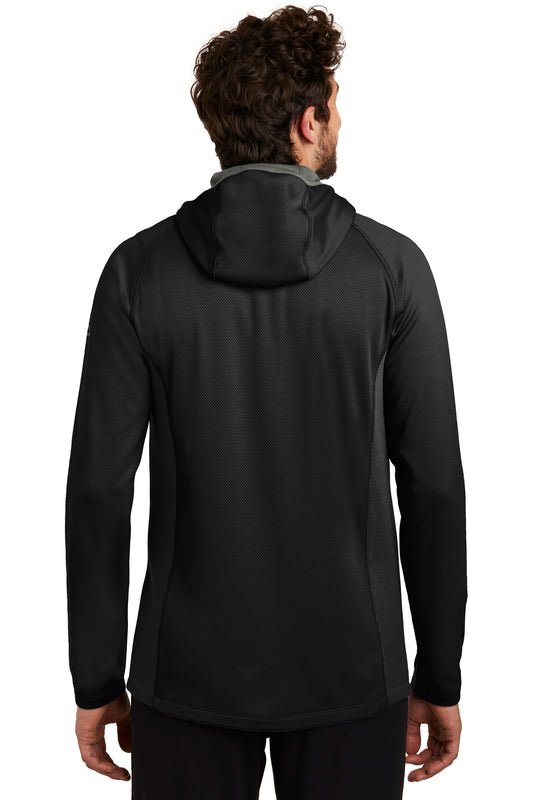 Eddie Bauer Sport Hooded Full-Zip Fleece Jacket. EB244 Black