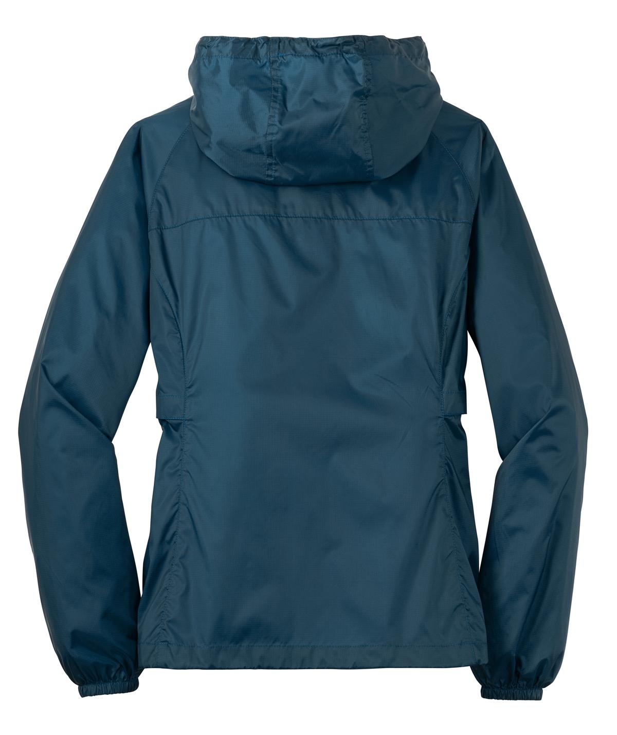 Eddie Bauer Women's Packable Wind Jacket. EB501 Adriatic Blue