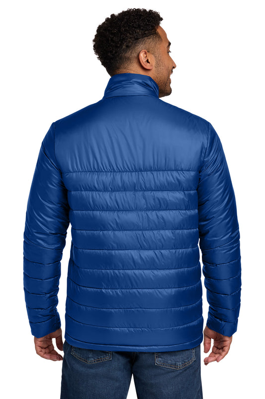 Eddie Bauer Quilted Jacket EB510 Cobalt Blue