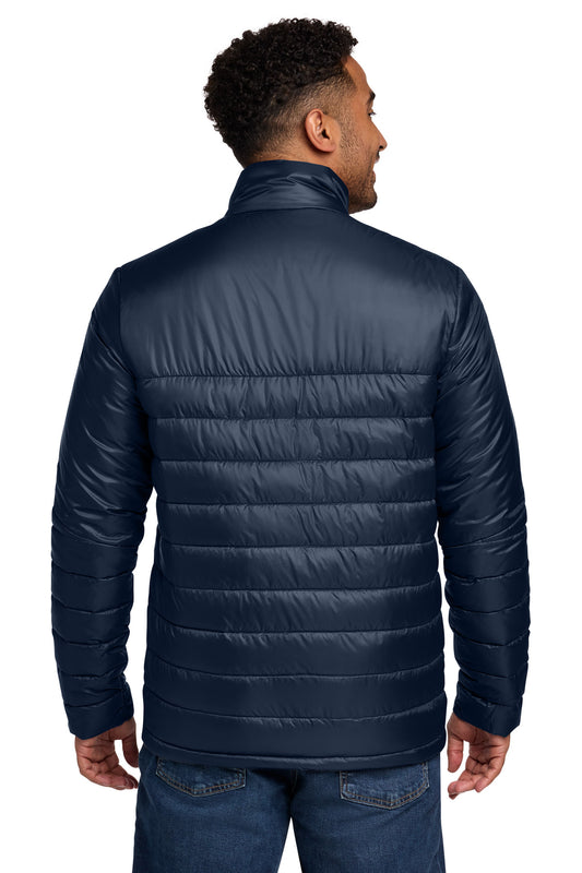Eddie Bauer Quilted Jacket EB510 River Blue Navy
