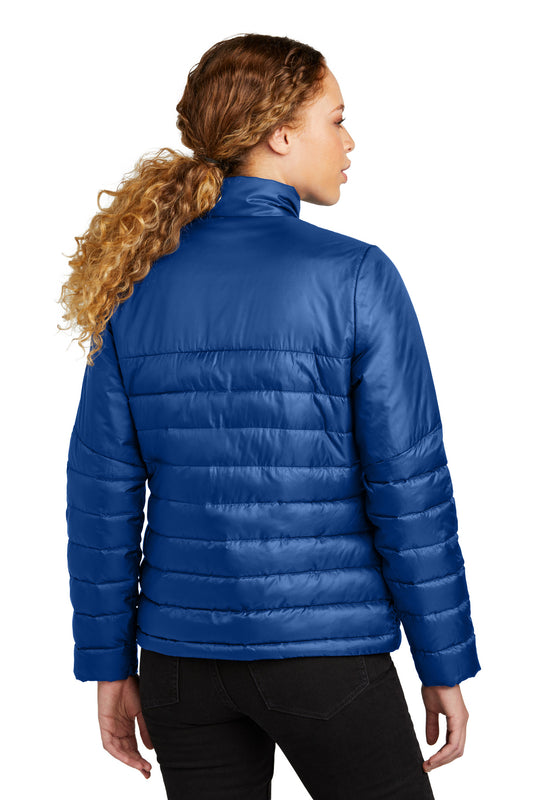 Eddie Bauer Women's Quilted Jacket EB511 Cobalt Blue