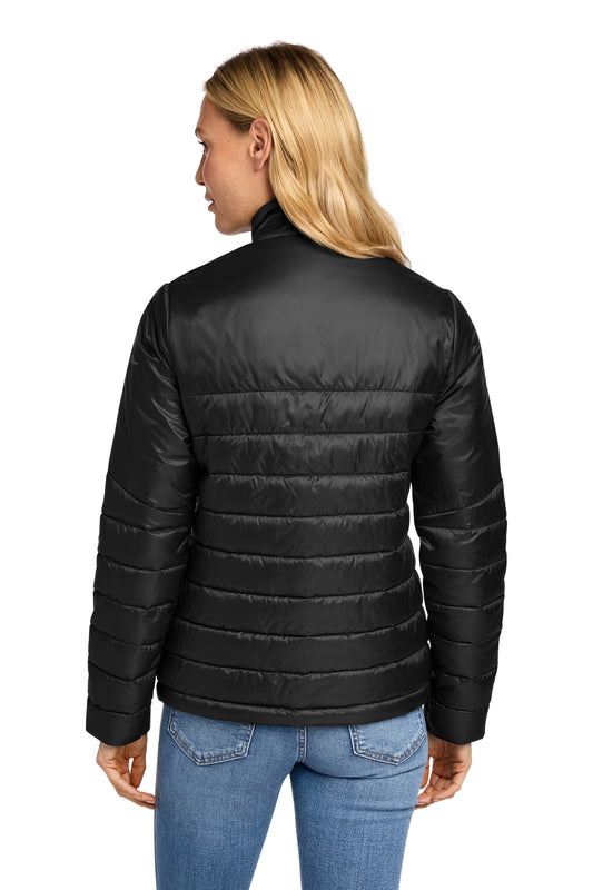 Eddie Bauer Women's Quilted Jacket EB511 Deep Black