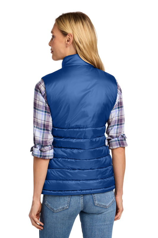 Eddie Bauer Women's Quilted Vest EB513 Cobalt Blue