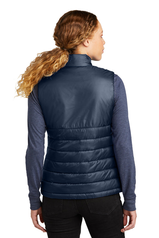 Eddie Bauer Women's Quilted Vest EB513 River Blue Navy