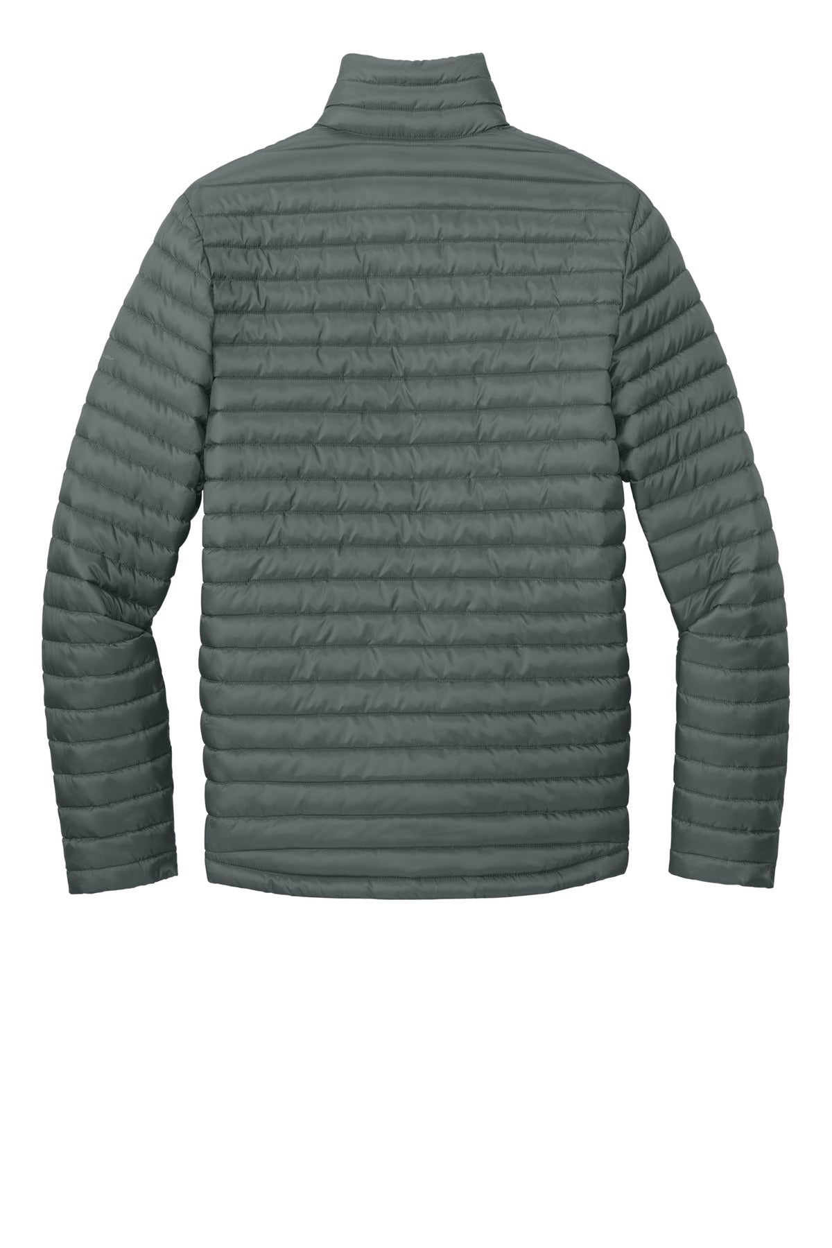 Eddie Bauer Packable Quilted Full-Zip EB514 Metal Grey