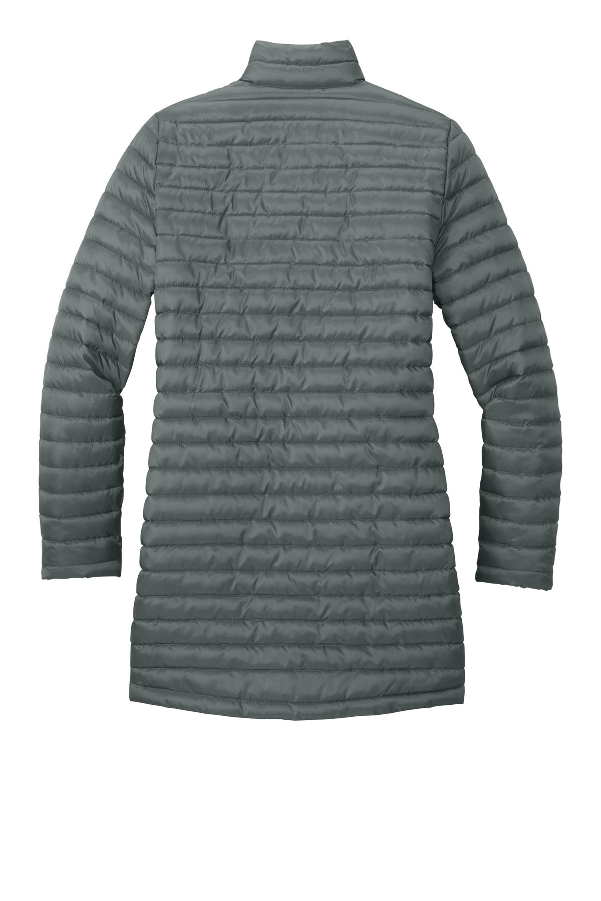 Eddie Bauer Women's Packable Quilted Full-Zip EB515 Metal Grey