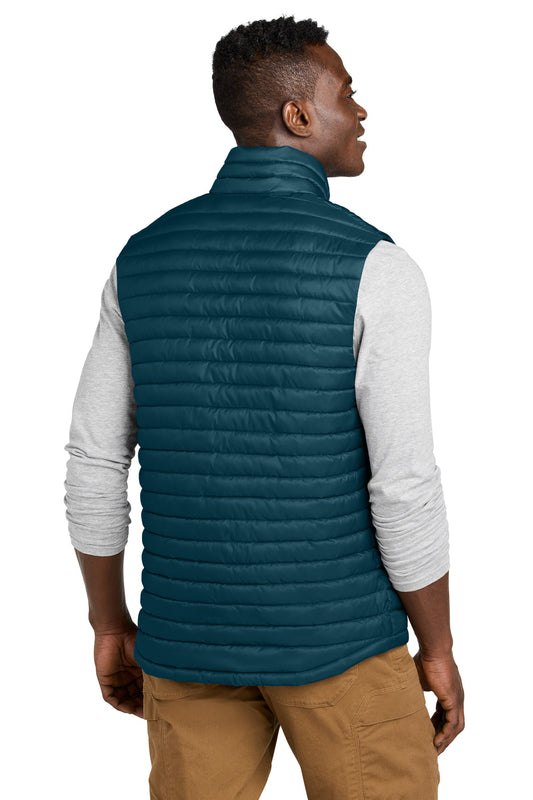 Eddie Bauer Packable Quilted Vest EB516 Adriatic Blue