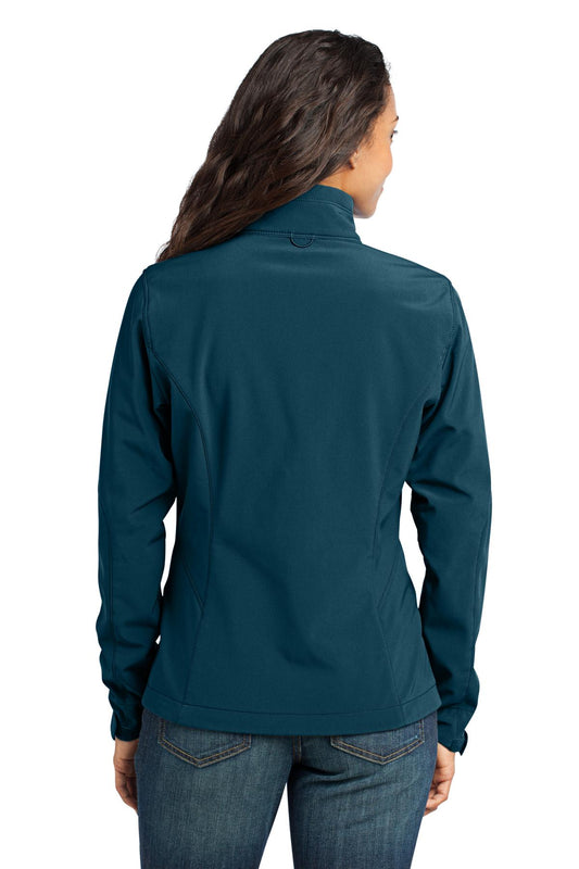 Eddie Bauer Women's Soft Shell Jacket EB531 Dark Adriatic