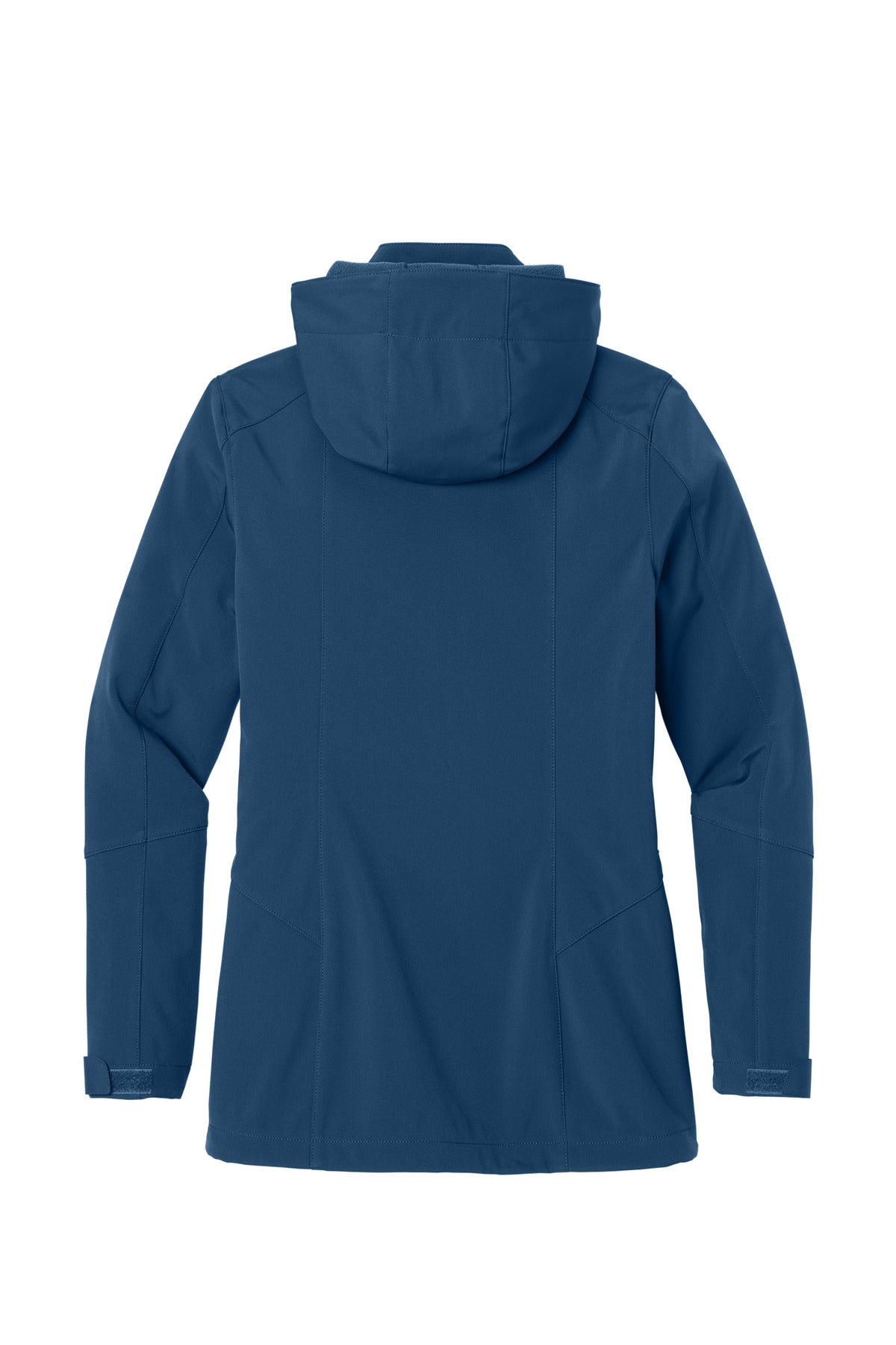 Eddie Bauer Women's Hooded Soft Shell Parka. EB537 Admiral Blue