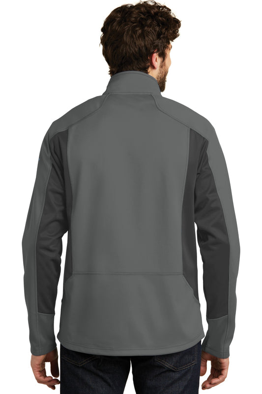 Eddie Bauer Trail Soft Shell Jacket EB542 Metal Grey/Grey Steel