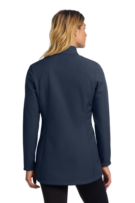 Eddie Bauer Women's Stretch Soft Shell Jacket EB545 River Blue Navy
