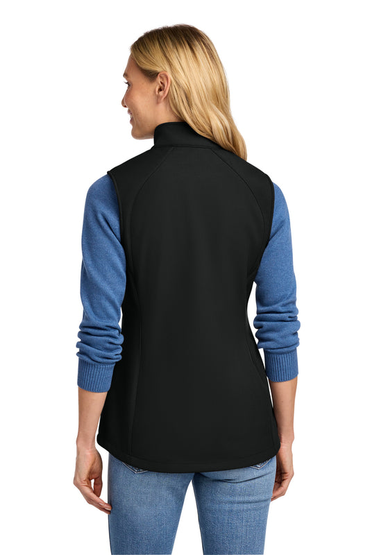 Eddie Bauer Women's Stretch Soft Shell Vest EB547 Deep Black
