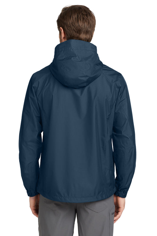 Eddie Bauer Rain Jacket EB550 River Blue Navy