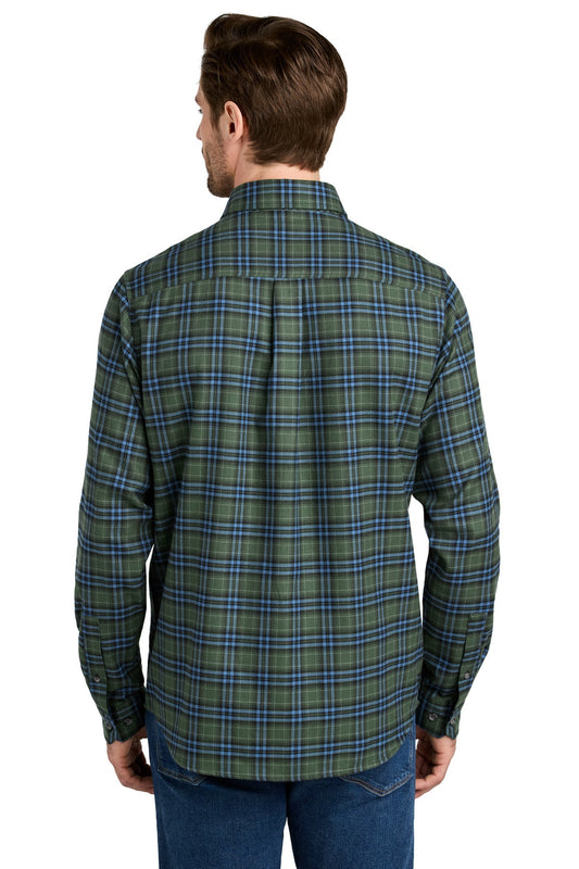 Eddie Bauer Long Sleeve Favorite Flannel Plaid Shirt EB610 image 2