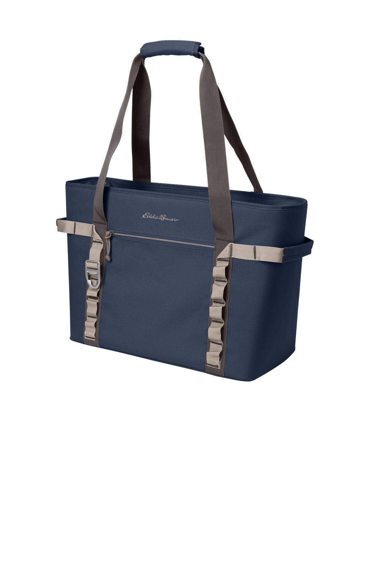 Eddie Bauer Max Cool Tote Cooler EB801 River Blue Navy/Chrome