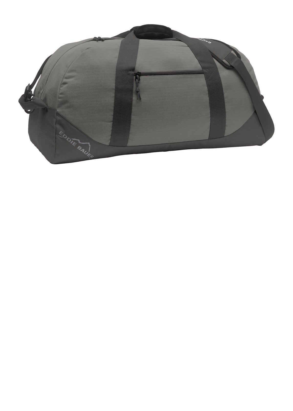 Eddie Bauer Large Ripstop Duffel EB901 Pewter Grey/Grey Steel