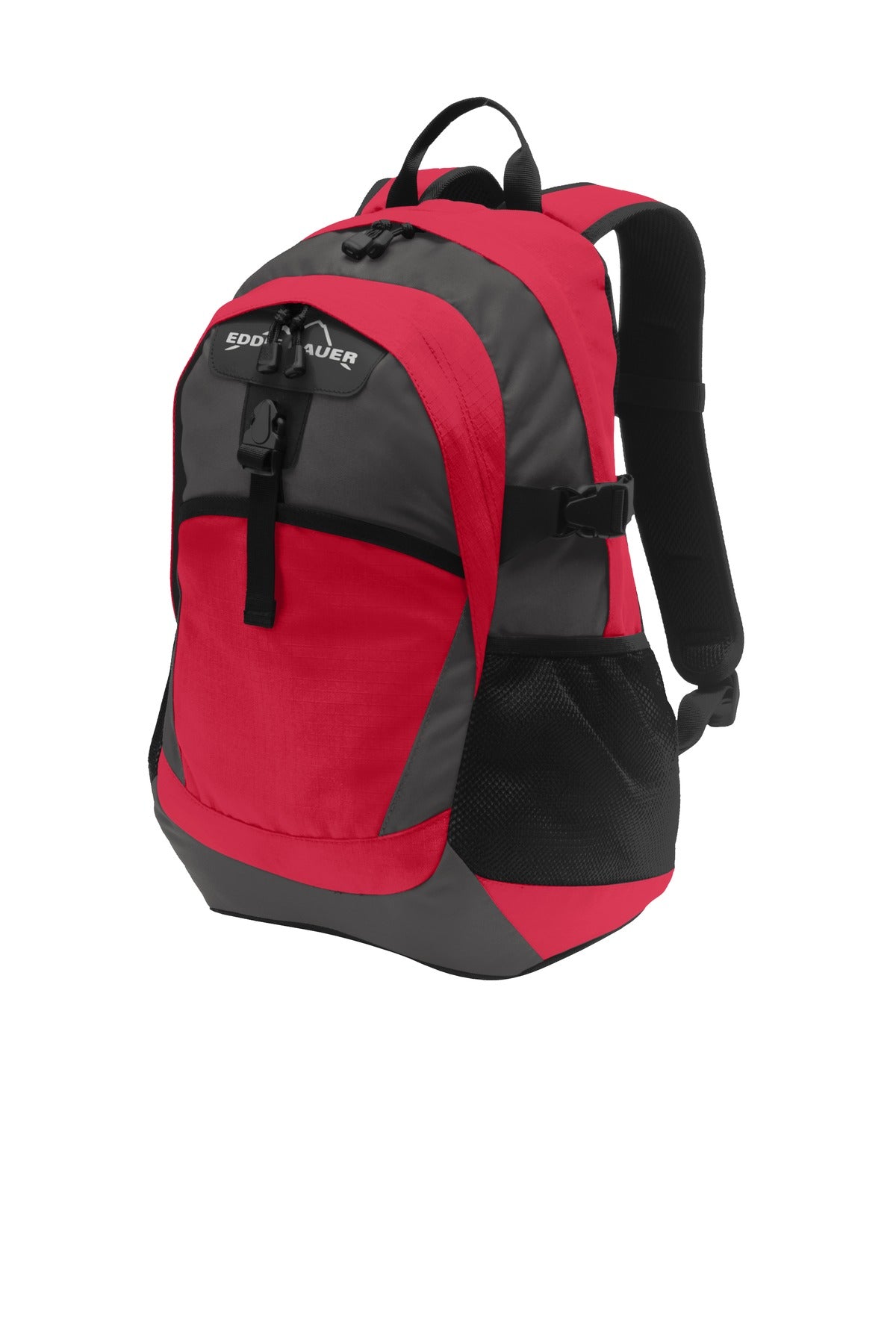 Eddie Bauer Ripstop Backpack EB910 Radish/Grey Steel