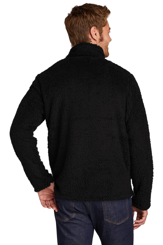 Port Authority Cozy 1/4-Zip Fleece F130 Black