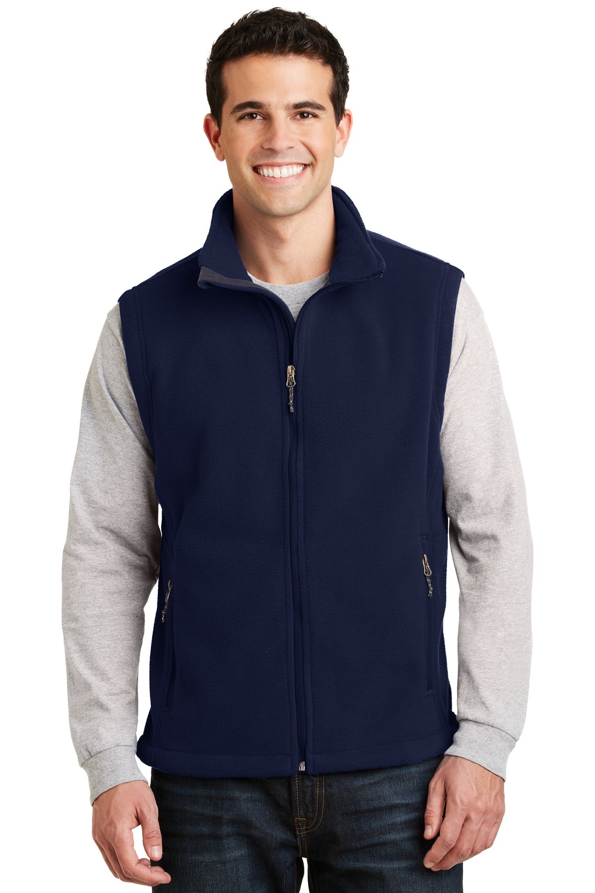 Port Authority Value Fleece Vest F219 True Navy