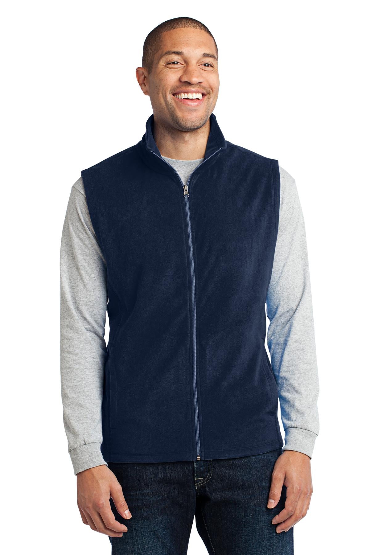 Port Authority Microfleece Vest F226 True Navy