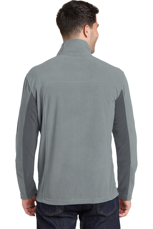 Port Authority Summit Fleece Full-Zip Jacket. F233 Frost Grey/ Magnet