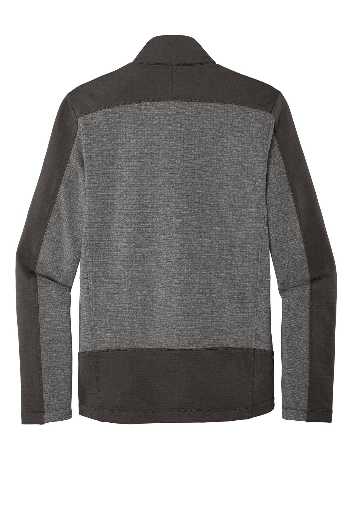 Port Authority Grid Fleece Jacket. F239 Grey Smoke Heather/ Grey Smoke