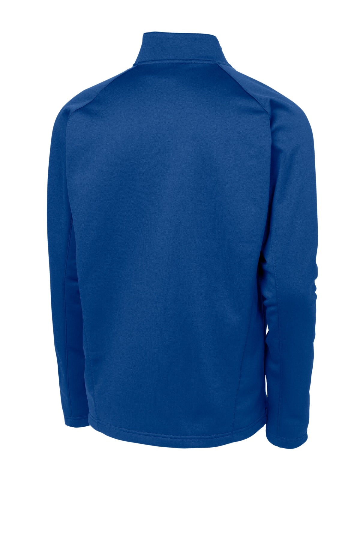 Sport-Tek Sport-Wick Fleece 1/4-Zip Pullover. F243 True Royal/ Silver