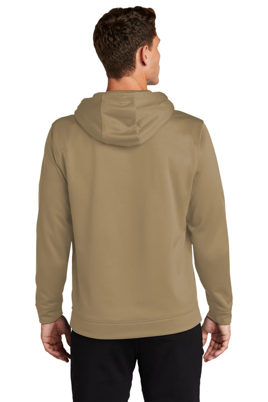 Sport-Tek Sport-Wick Fleece Hooded Pullover. F244 Coyote Brown