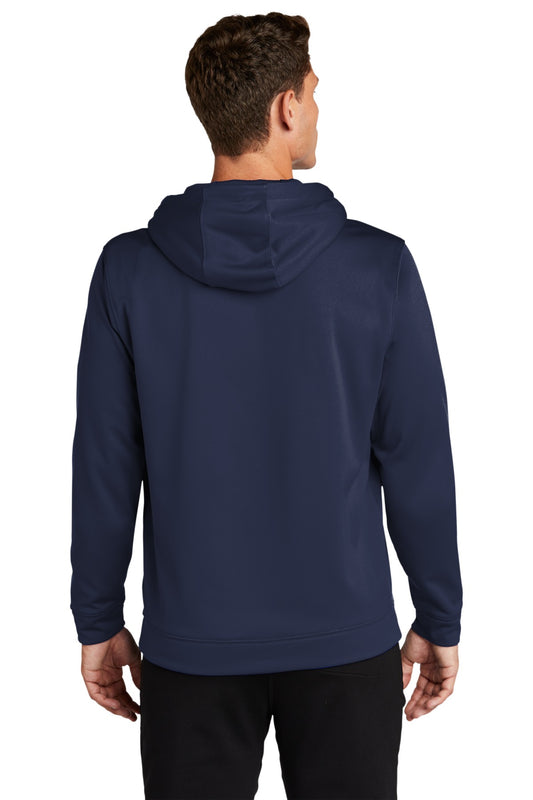 Sport-Tek Sport-Wick Fleece Hooded Pullover. F244 Navy