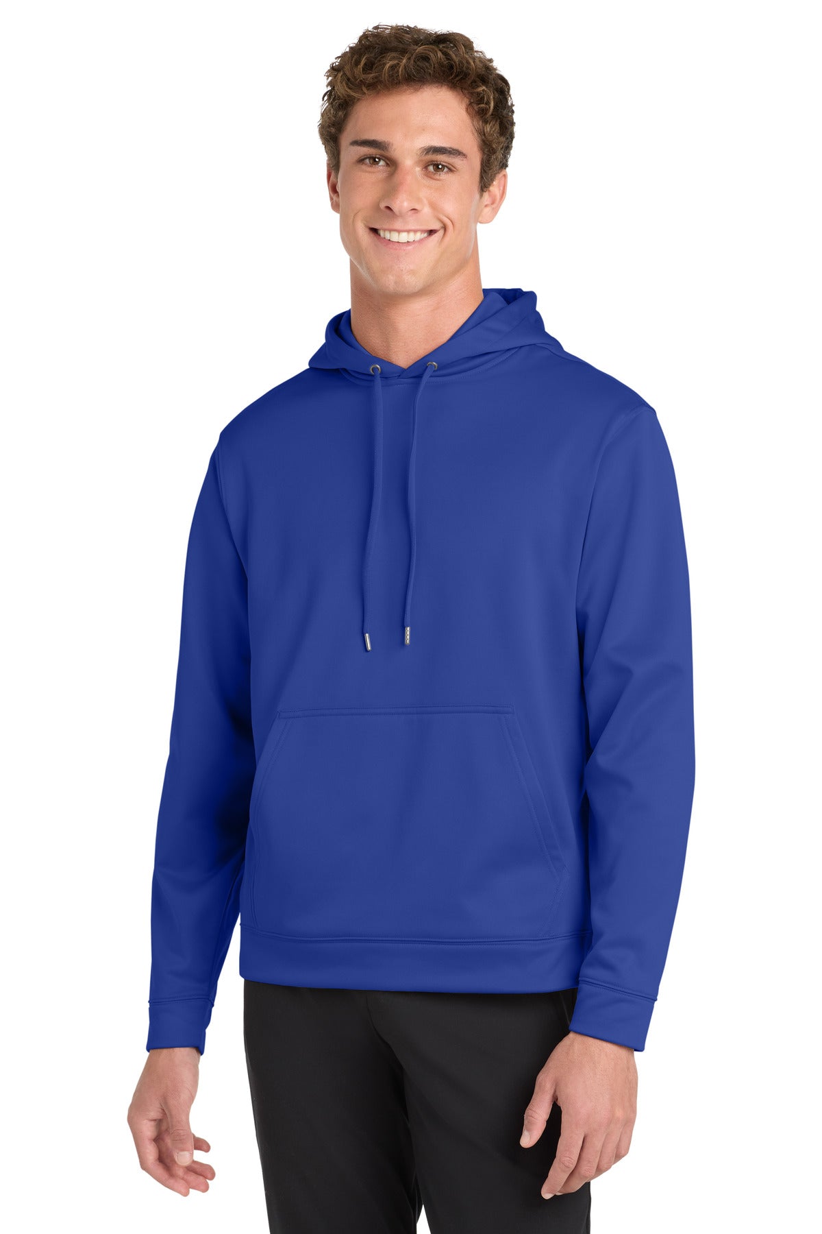 Sport-Tek Sport-Wick Fleece Hooded Pullover F244 True Royal