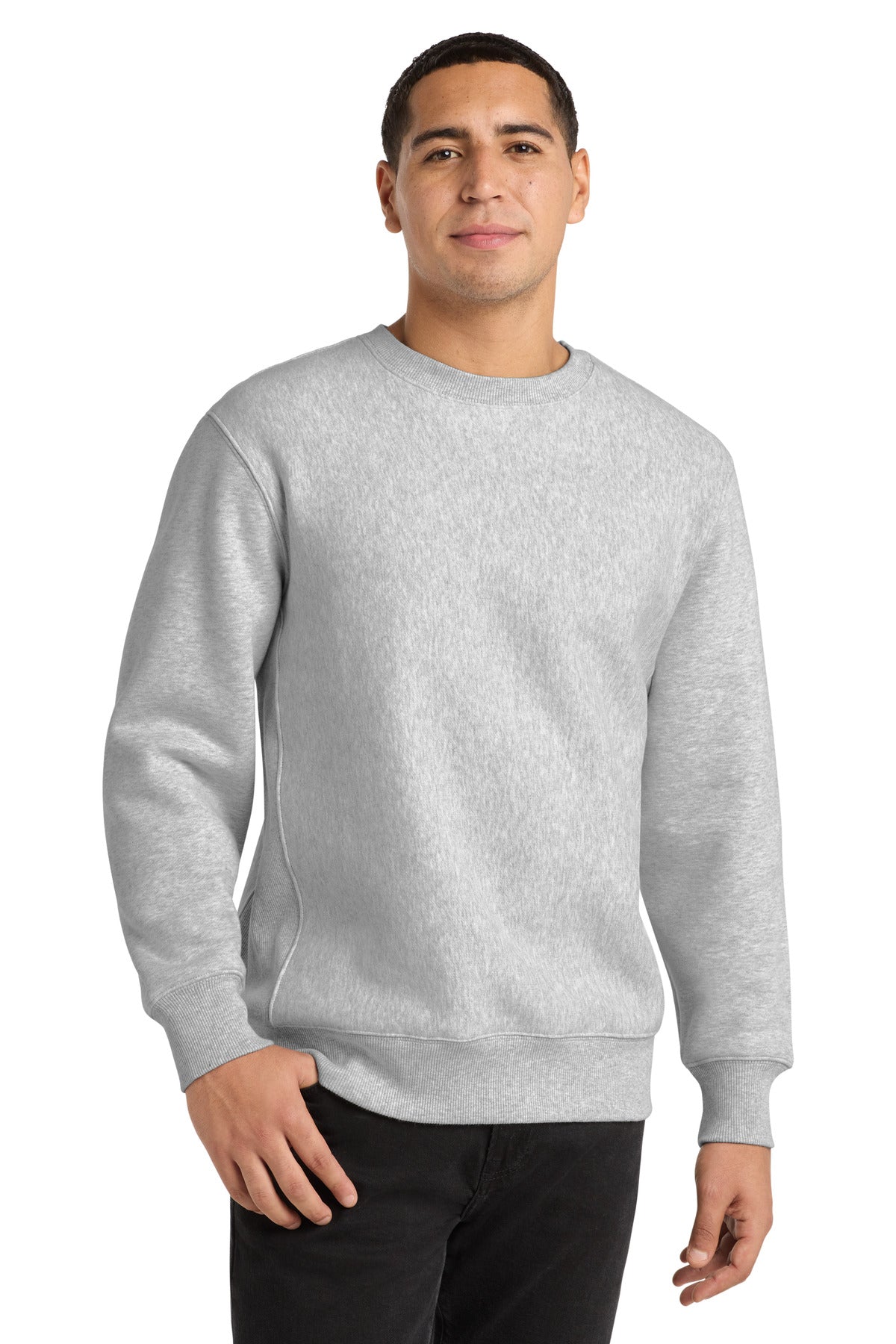 Sport-Tek Super Heavyweight Crewneck Sweatshirt F280 Athletic Heather