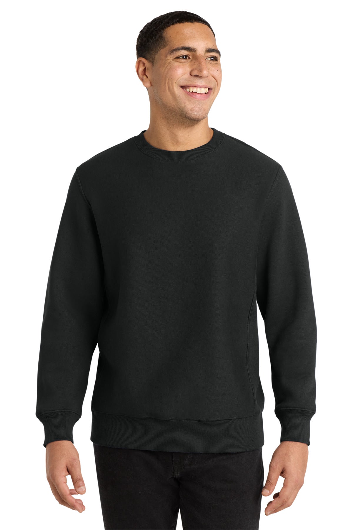 Sport-Tek Super Heavyweight Crewneck Sweatshirt F280 Black