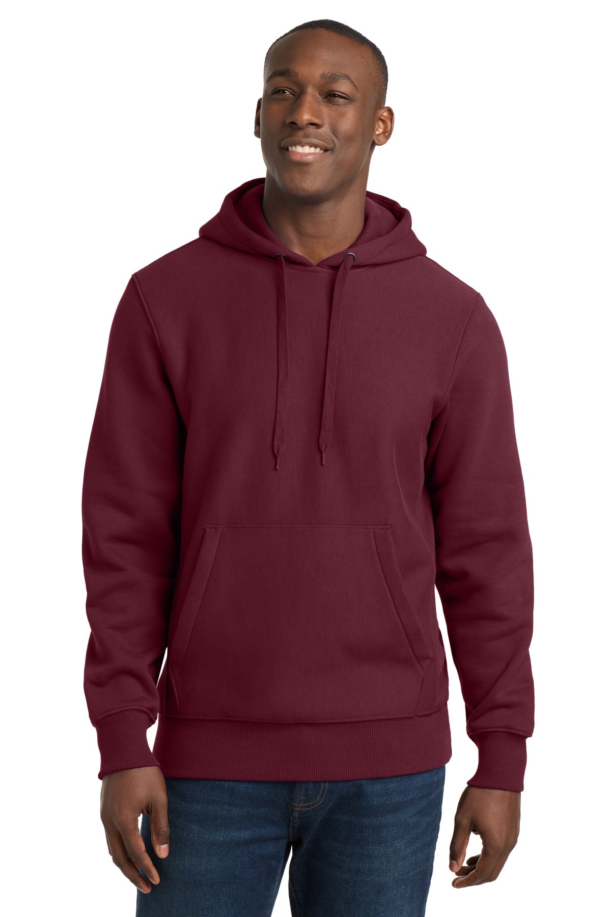 Sport-Tek Super Heavyweight Pullover Hooded Sweatshirt F281 Maroon