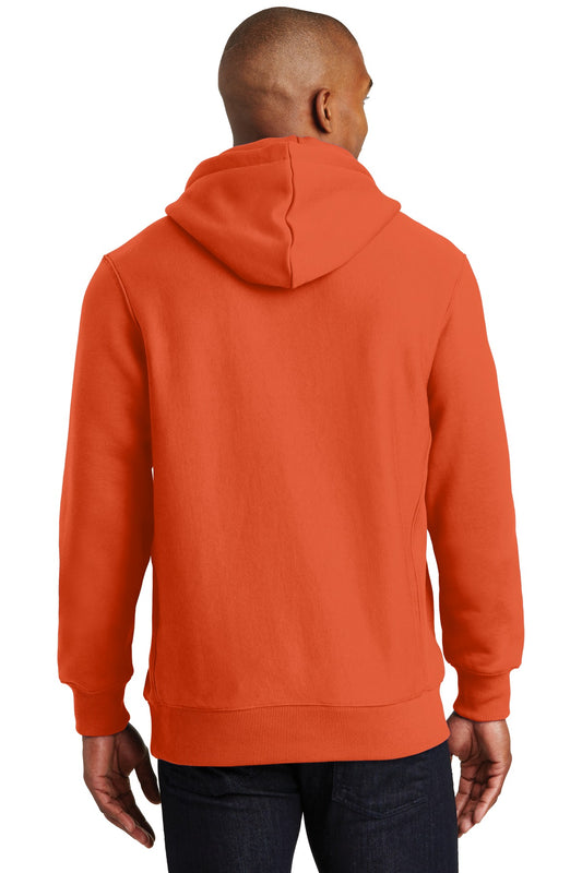 Sport-Tek Super Heavyweight Pullover Hooded Sweatshirt. F281 Orange