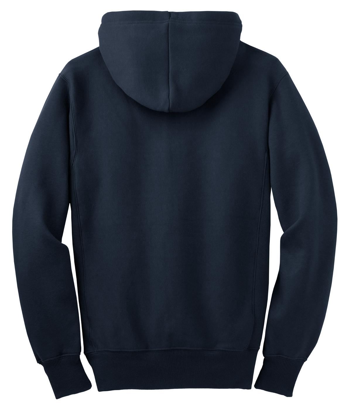 Sport-Tek Super Heavyweight Full-Zip Hooded Sweatshirt. F282 True Navy