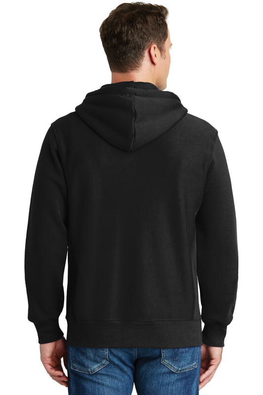 Sport-Tek Super Heavyweight Full-Zip Hooded Sweatshirt. F282 Black