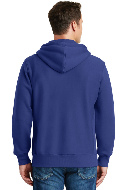 Sport-Tek Super Heavyweight Full-Zip Hooded Sweatshirt. F282 Royal