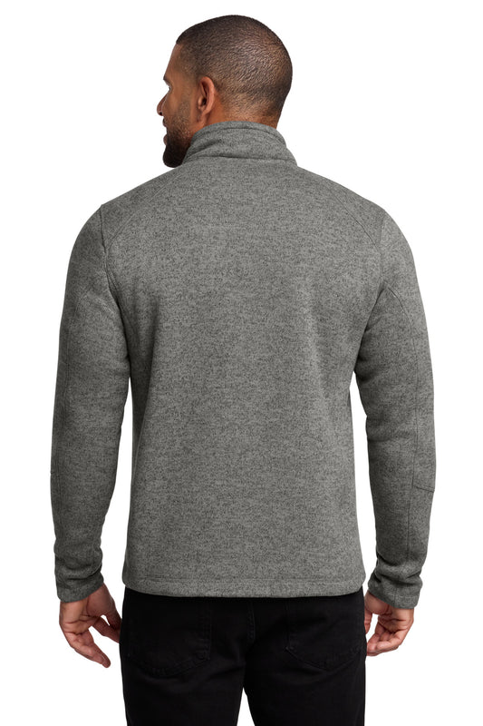 Port Authority Arc Sweater Fleece 1/4-Zip F426 Deep Smoke Heather
