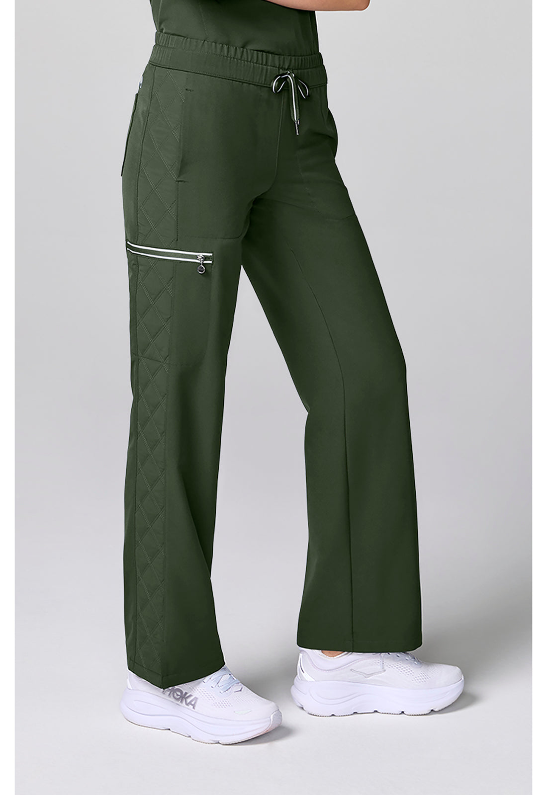 HH 360 HH00013 Women's Drawstring Scrub Pants Dark Pine