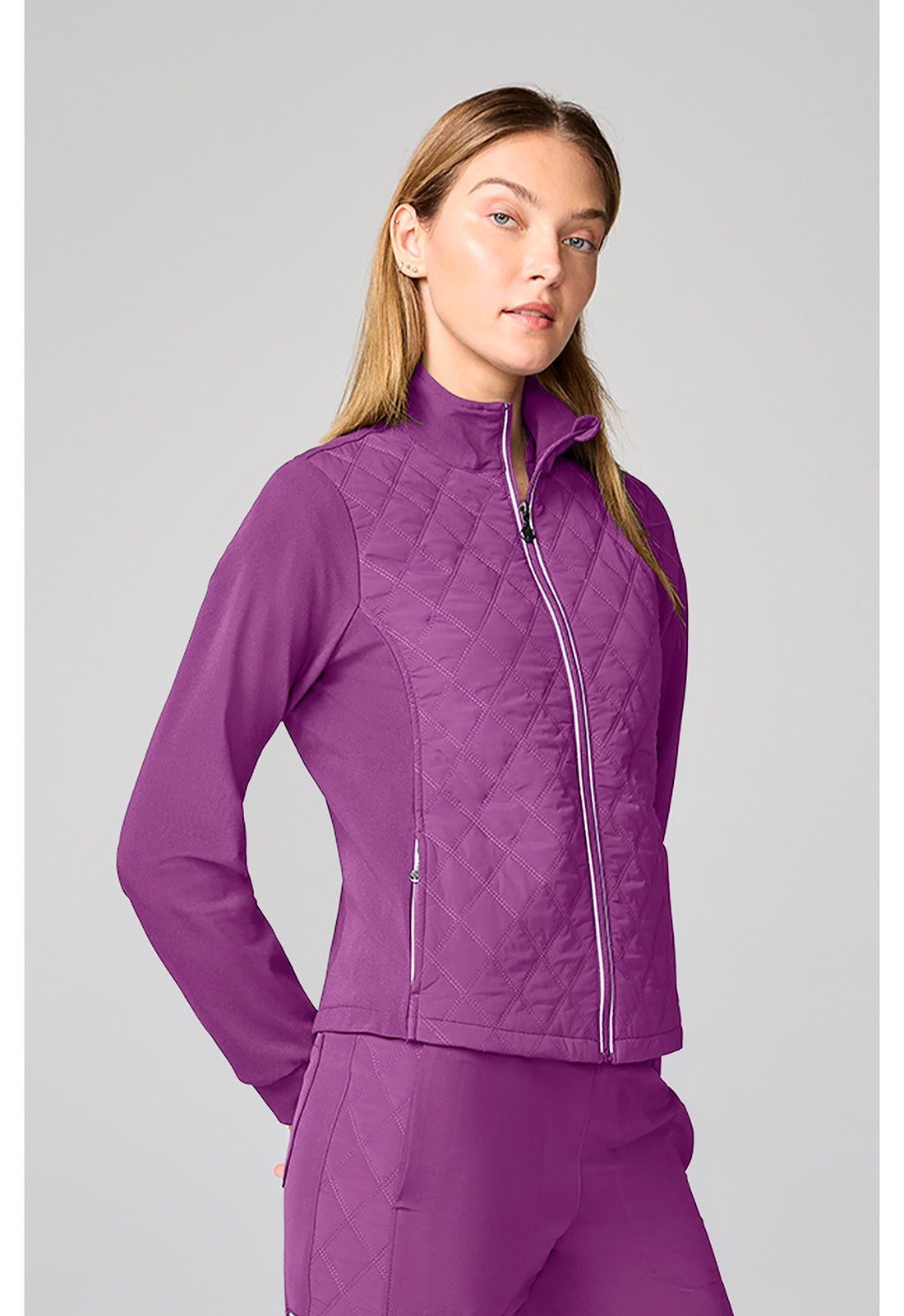 HH 360 HH00016 Women's Quilted Jacket Plum Violet