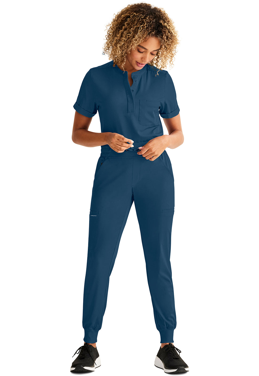 HH Works HH050 Women's Rhea Jogger Scrub Pants Caribbean
