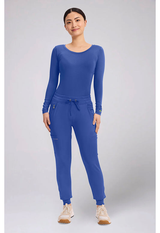 HH Works HH050 Women's Rhea Jogger Scrub Pants Galaxy Blue