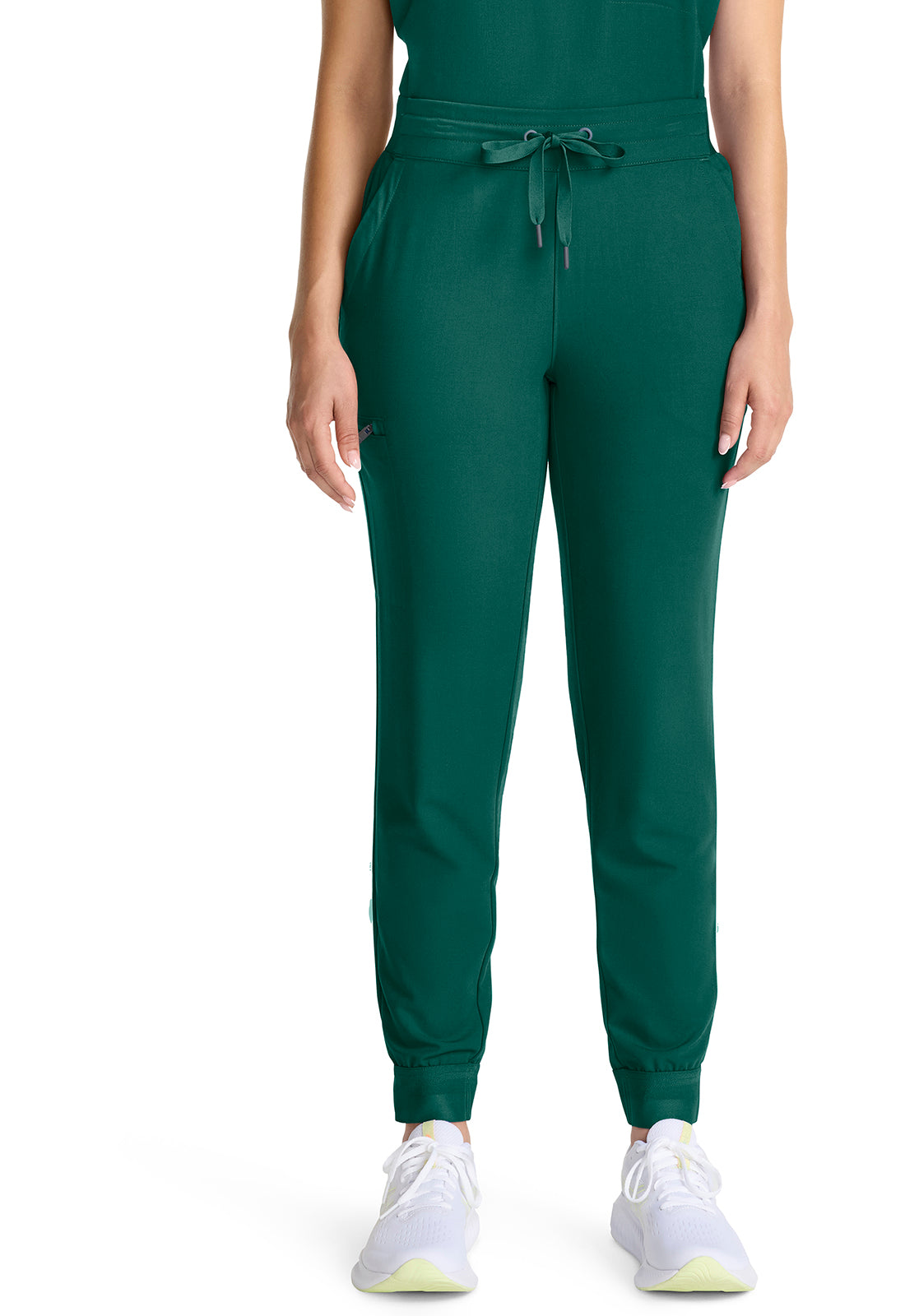 Quest HH155 Women's Mid Rise Scrub Joggers Hunter
