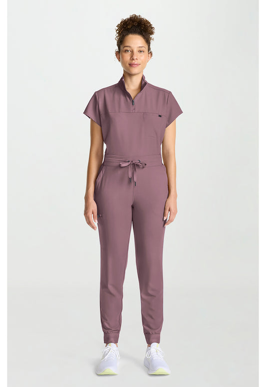 Quest HH155 Women's Mid Rise Scrub Joggers Elderberry