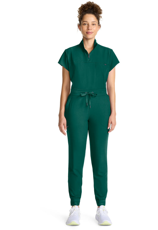 Quest HH155 Women's Mid Rise Scrub Joggers Hunter