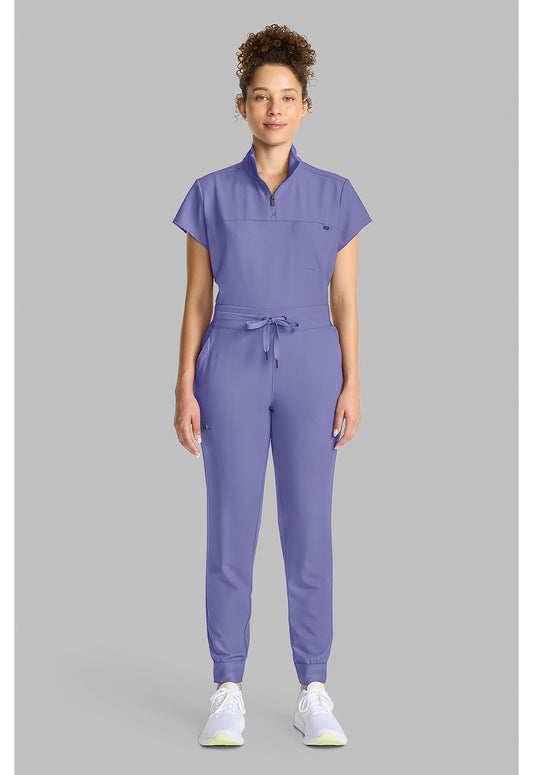 Quest HH155 Women's Mid Rise Scrub Joggers Persian Violet