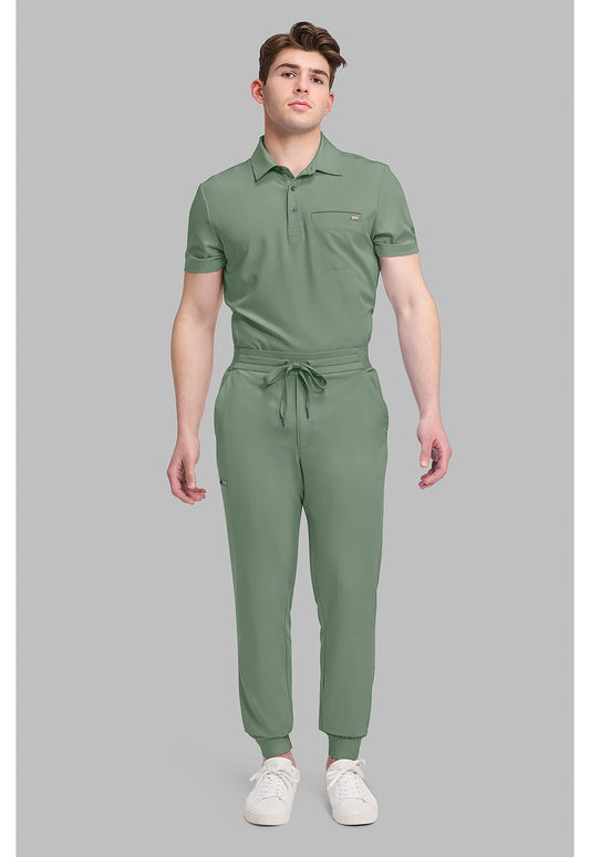 Quest HH157 Men's 5-Pocket Jogger Scrub Pants image 2