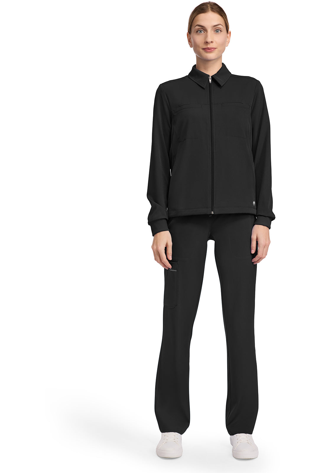 HH Works HH321 Women's 7-Pocket Zip-Front Jacket Black